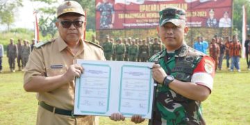 Bupati Sukabumi Buka TMMD ke116 Kodim 0607 di Desa Jambenenggang Kebonpedes