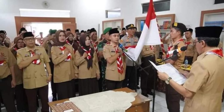 Ketua Kwarcab Minta Jajaran Pramuka Tingkat Kecamatan Inovatif Untuk Kemajuan