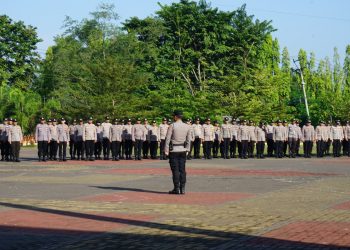 Launching Ratusan Polisi RW di Polres Sukabumi
