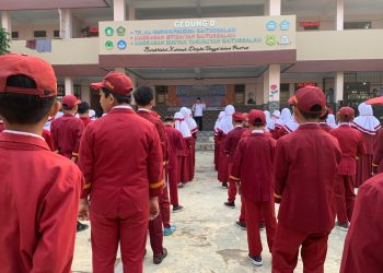 Asesmen Madrasah MI Baitussalam Cisaat Akhiri dengan Sidang Munaqosah