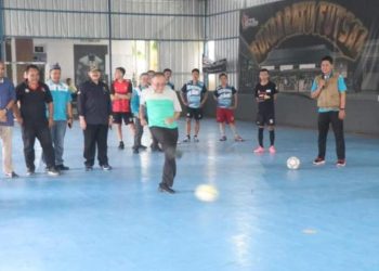 Peringatan Mayday 2023, Wabup: Buka Fun Futsal SPN di Nagrak