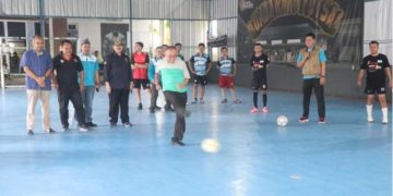 Peringatan Mayday 2023, Wabup: Buka Fun Futsal SPN di Nagrak