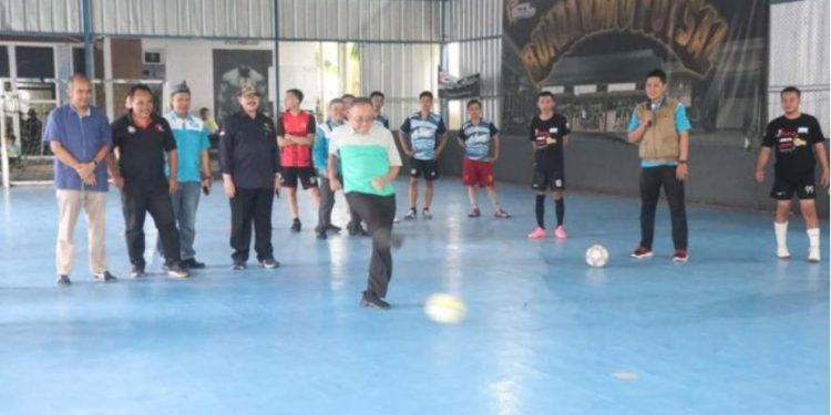 Peringatan Mayday 2023, Wabup: Buka Fun Futsal SPN di Nagrak