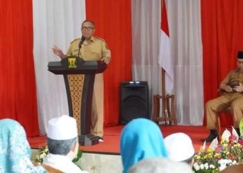 Bupati Hadiri Syukuran Calon Jemaah Haji Korpri di Pendopo Sukabumi