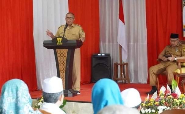 Bupati Hadiri Syukuran Calon Jemaah Haji Korpri di Pendopo Sukabumi