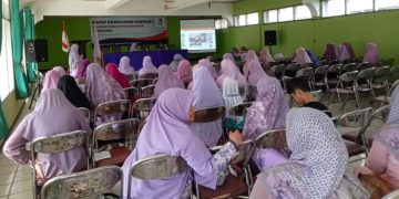 Pengurus Daerah Persaudaraan Muslimah Sukabumi Gelar Rakor di Islamic Center Cisaat