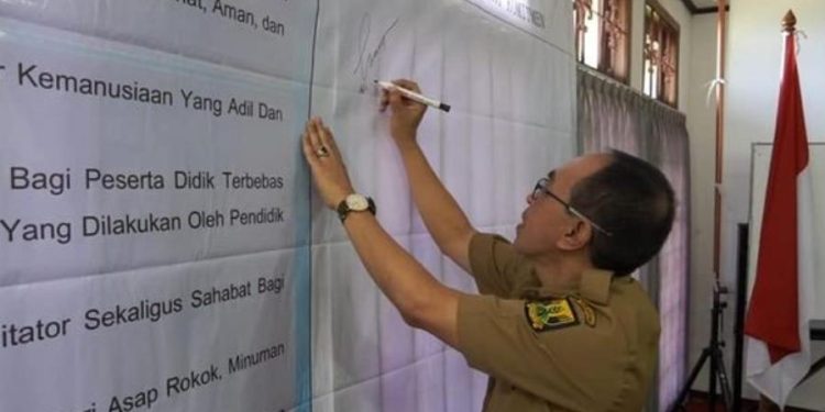 Deklarasi Sekolah Ramah Anak, Sekda : Energi Positif Pemenuhan Hak Anak