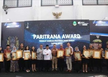 Pemkab Sukabumi Raih Penghargaan Paritrana Award 2022 Tingkat Jawa Barat