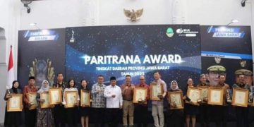 Pemkab Sukabumi Raih Penghargaan Paritrana Award 2022 Tingkat Jawa Barat