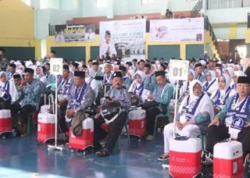 Sejumlah 366 Calon Jemaah Haji Sukabumi Dilepas, Ini Hrapan Bupati