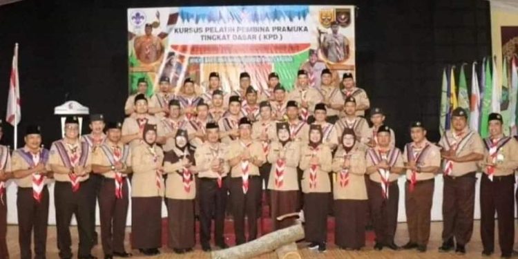 Ketua Kwarcab Hadiri Pembukaan Kursus Pelatih Pembina Pramuka Tingkat Dasar