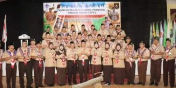 Ketua Kwarcab Hadiri Pembukaan Kursus Pelatih Pembina Pramuka Tingkat Dasar