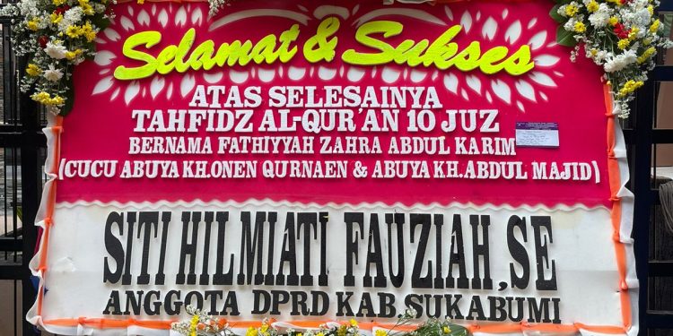Selesaikan Tahfidz Al-Qur’an 10 Juz, Fathiyyah Zahra Abdul Karim Mendapat Apresiasi dari Anggota DPRD