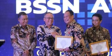 Pemkab Sukabumi Raih Penghargaan Penyelenggaraan Sertifikat Elektronik Terbaik Nasional