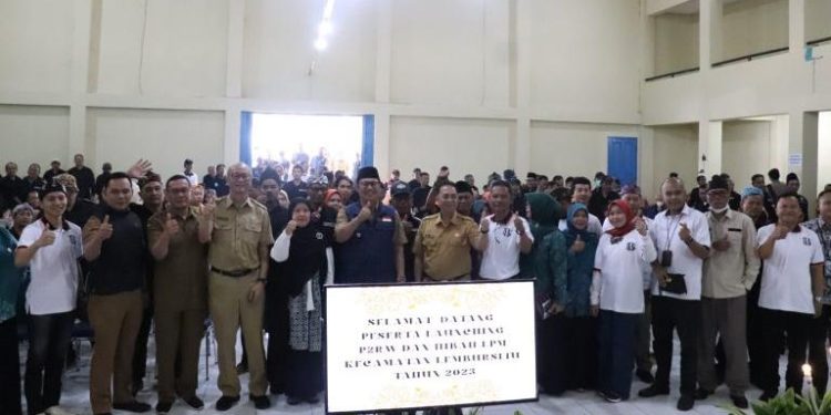 Wali Kota Sukabumi Safari P2RW Terakhir di Kecamatan Lembursitu