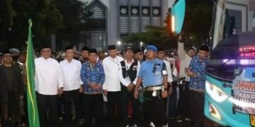 440 Jemaah Calon Haji Diberangkatkan, Bupati: Jaga Kesehatan, Ikuti Aturan dan Optimalkan Beribadah