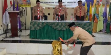 Buka KMD Kepramukaan, Bupati Marwan: Dorong Lahirnya Desa Mandiri