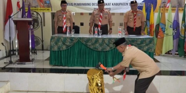 Buka KMD Kepramukaan, Bupati Marwan: Dorong Lahirnya Desa Mandiri