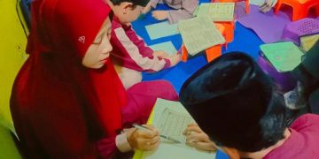 Santri Tahfidz Al-Qur’an Fathiyyah Zahra Abdul Karim Ikuti Ulangan Akhir Semester (UAS) Periode Januari-Juni 2023