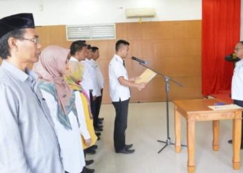 Wabup Kukuhkan Sejumlah PPK dan Penandatanganan Pakta Integritas