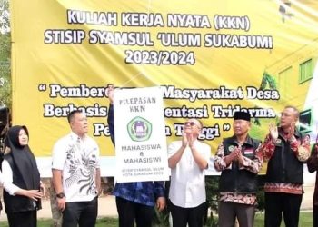 Wabup Buka Kegiatan KKN STISIP Syamsul Ulum Sukabumi Tahun Akademik 2023/2024