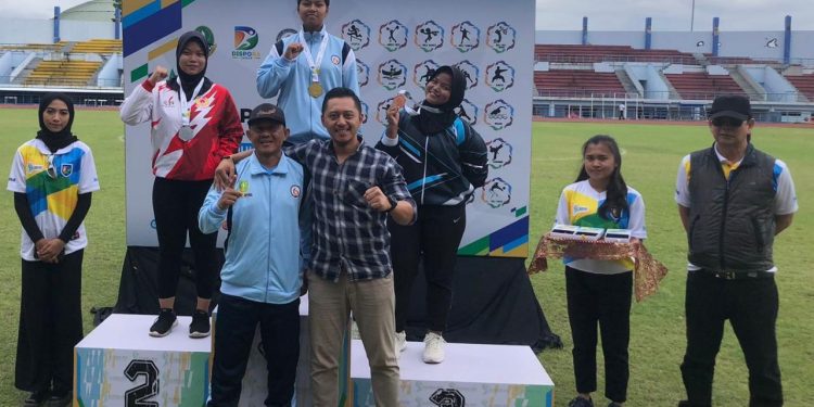 Kontingen Atlet Kota Sukabumi di POPDA Jabar ke 13