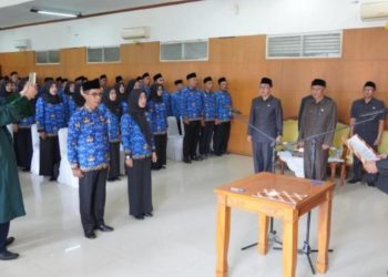 Ratusan Pejabat Fungsional Dilantik, Bupati Tumpuan Mencetak SDM Menuju Indonesia Emas 2045!