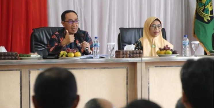 Sekda Bareng Ketua Fskss Minta Perangkat Daerah Kompak dalam Penilaian Kabupaten Kota Sehat