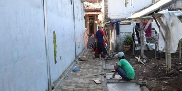 Progress P2RW di Kelurahan Cisarua Kota Sukabumi Capai 70 Persen