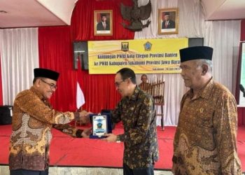 Sekda Terima Kunjungan Silaturahmi Anggota PWRI Kota Cilegon, Provinsi Banten