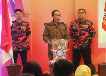 Sekda Hadiri Muscab SOKSI Sukabumi