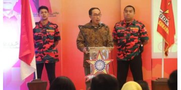 Sekda Hadiri Muscab SOKSI Sukabumi