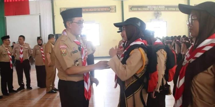 Sekda Lepas Kontingen Pramuka Kab Sukabumi Sebagai Peserta Jambore Dunia Ke 25 Tahun 2023