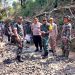 Dandim 0622 Sukabumi Tinjau Lokasi Pembangunan Jalan TMMD
