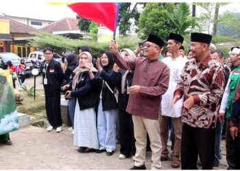 Gebyar Muharram di Kecamatan Caringin, Wabup: Wujud Sinergitas dan Kolaborasi Ulama, Umaro Serta Masyarakat