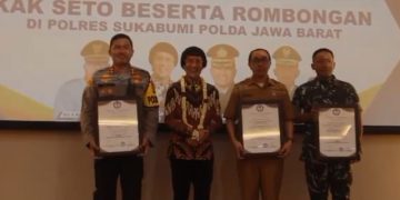 Polres dan Forkopimda Terima Penghargaan dari Kak Seto Award 2023