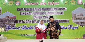 Nazla, Siswi MI Baitussalam Cisaat Sukabumi Melaju ke KSM Tingkat Provinsi Jabar