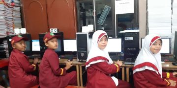 Simulasi Asesmen Nasional 2023 MI Baitussalam Berjalan Lancar