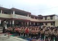 Usai Shalat Dhuha Siswa PaudQu/TKQ/MI/MDT Baitussalam Gelar Doa’ Bersama HUT RI Ke 78