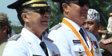 Wali Kota dan Wakil Wali Kota Sukabumi Berpamitan