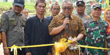 Bupati Sukabumi Resmikan Jembatan di Kecamatan Cikidang