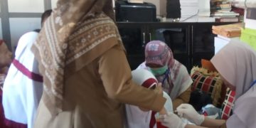 Puskesmas Cisaat Gelar BIAS Kelas 1 dan Kelas 5