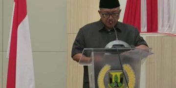 Bupati Marwan Sampaikan Nota Pengantar Raperda APBD Perubahan di Rapat Paripurna DPRD