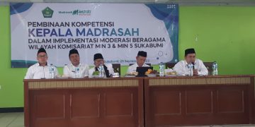 Kemenag Kab Sukabumi Adakan Pembinaan Kompetensi Kepala Madrasah