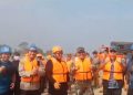 Bupati bareng Kapolres dan Dandim Lakukan Susur Sungai Pantai Cibutun
