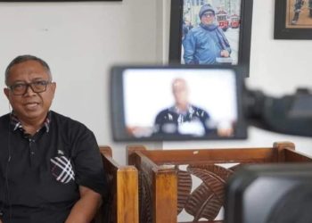 Wawancara Khusus Bersama TV Nasional, Bupati: Kami Rutin Bersihkan Sampah Pantai