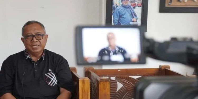 Wawancara Khusus Bersama TV Nasional, Bupati: Kami Rutin Bersihkan Sampah Pantai