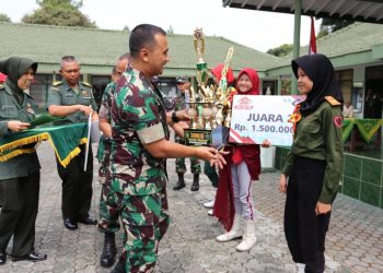 Kodim 0607 Kota Sukabumi Gelar LKBB Tngkat SMP Sedrajat