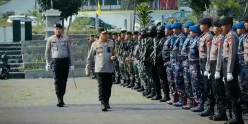 Polres Sukabumi dan Porkopimda Gelar Apel Pasukan