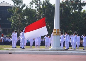 Peringatan Hari Sumpah Pemuda di Lapangan Merdeka Kota Sukabumi